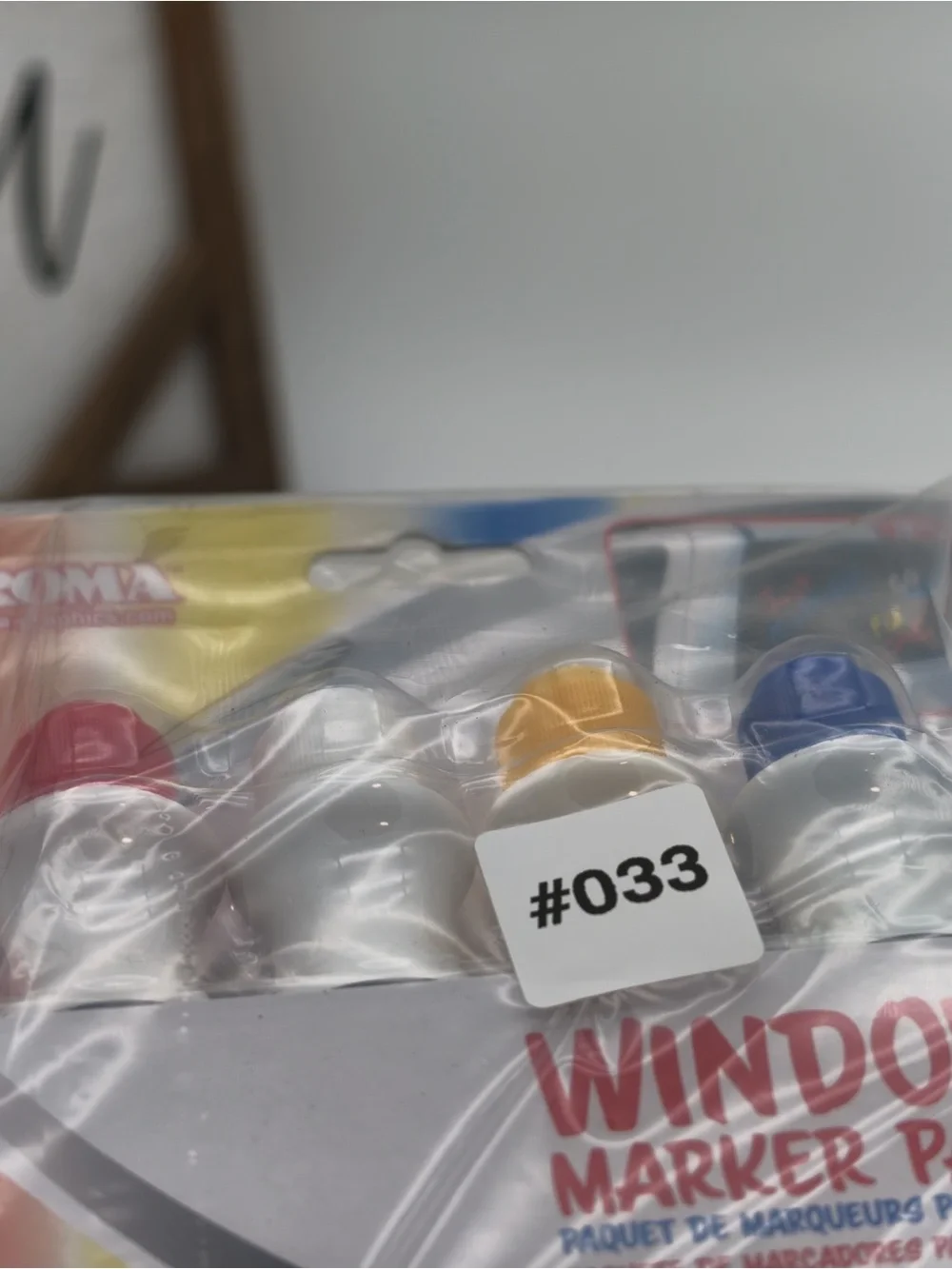 Chromat Window Marker Pack - Red, White, Yellow, Blue